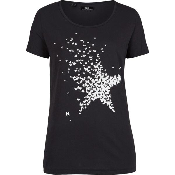 t-shirt bonprix nero
