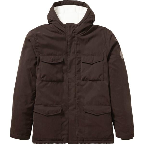 giacca soprabito da uomo in marrone scuro corto John Baner JEANSWEAR