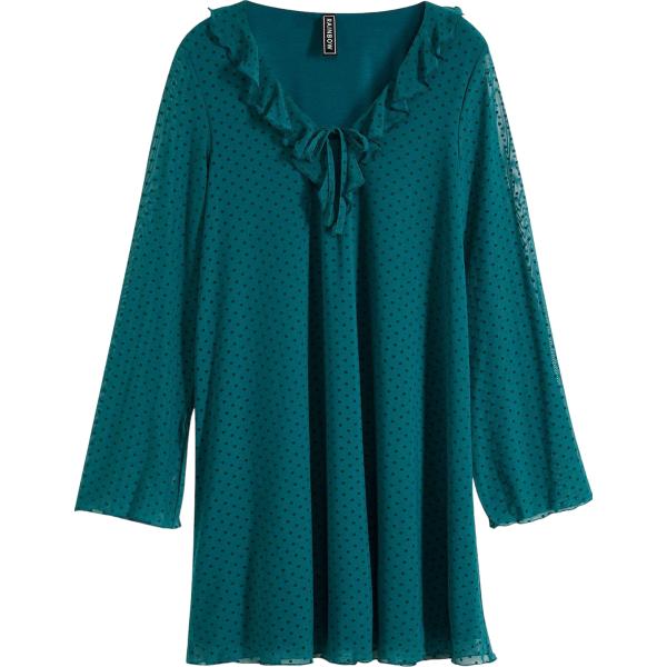 vestiti corti bonprix verde