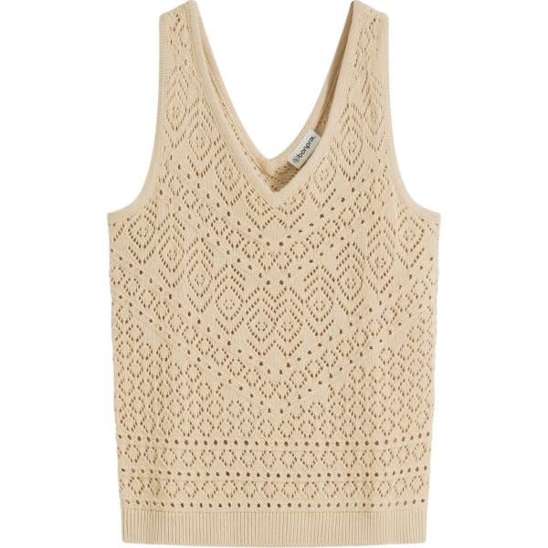 top bonprix marrone