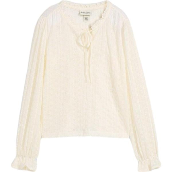 bluse bonprix bianco