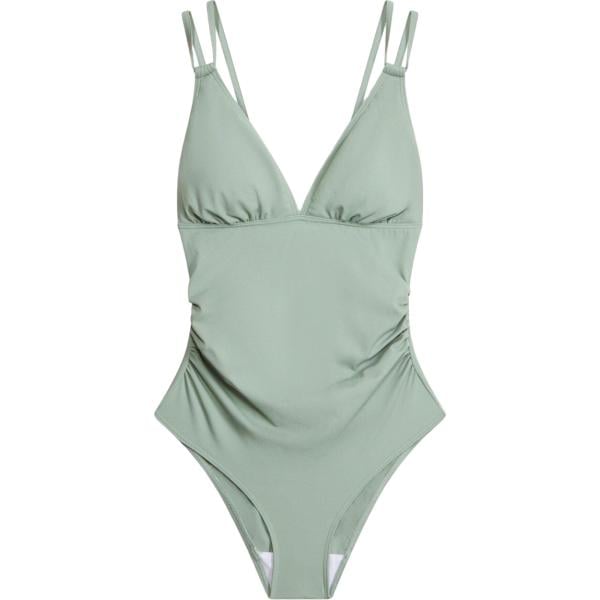 costumi interi bonprix grigio