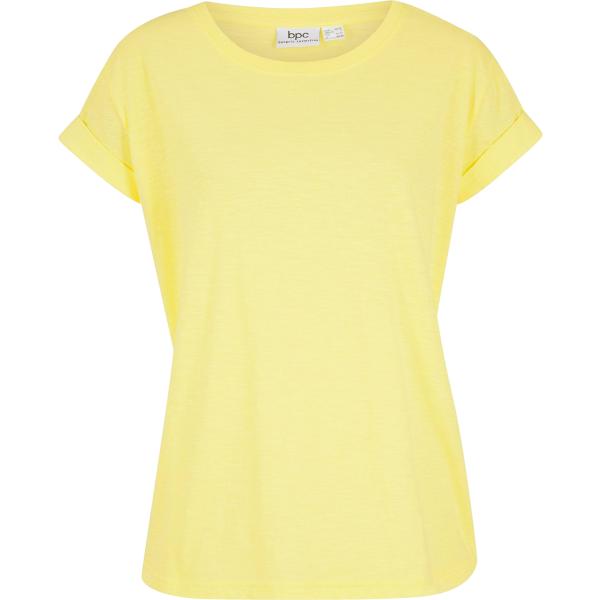 t-shirt bonprix giallo