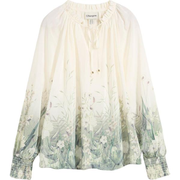 bluse bonprix bianco