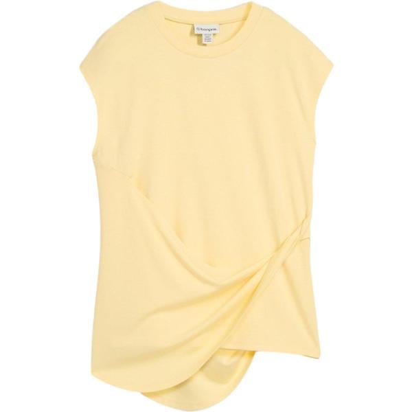top bonprix giallo