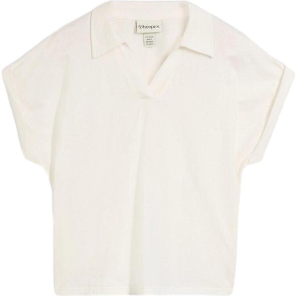 polo bonprix bianco