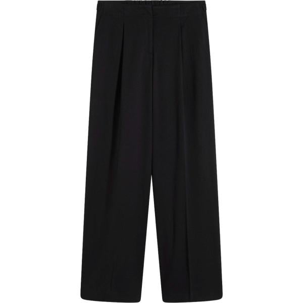 Pantaloni a palazzo da donna in nero pece bonprix bonprix