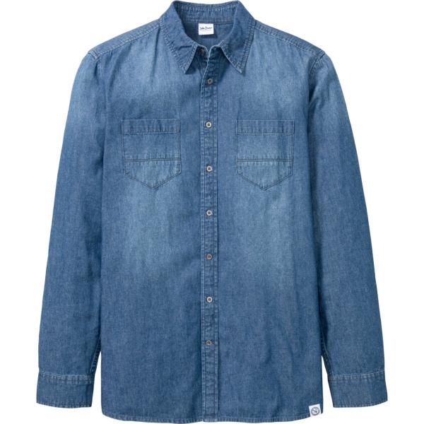camicie John Baner JEANSWEAR blu