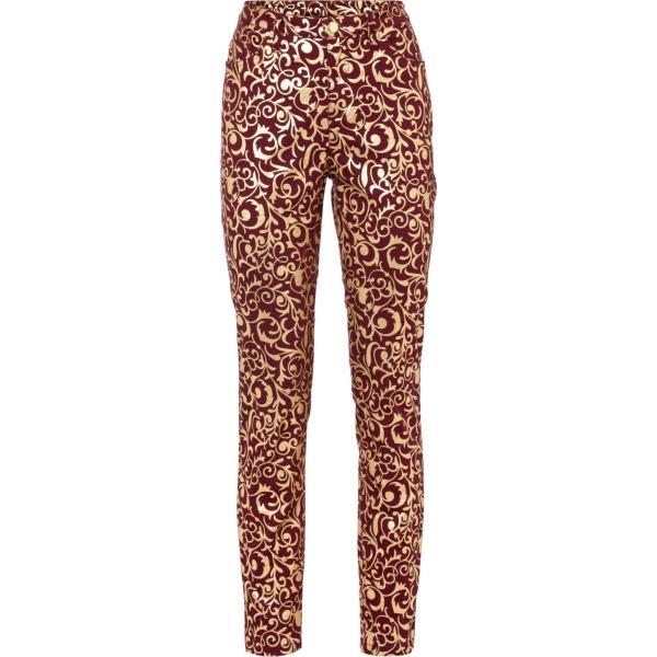 pantaloni skinny bonprix rosso
