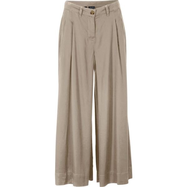pantaloni capri Bpc bonprix collection marrone