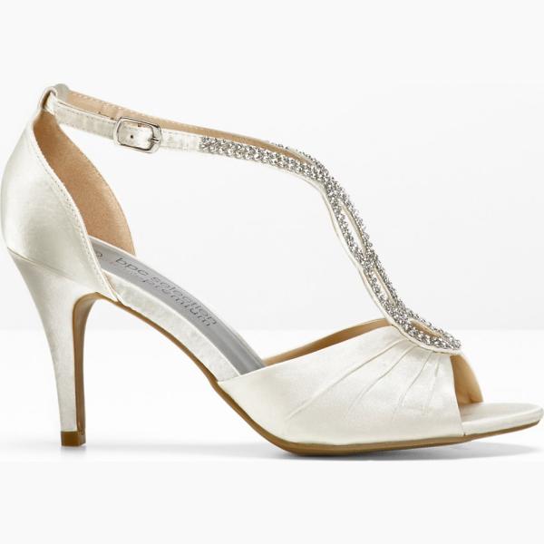 sandali gioiello Bpc selection premium bianco