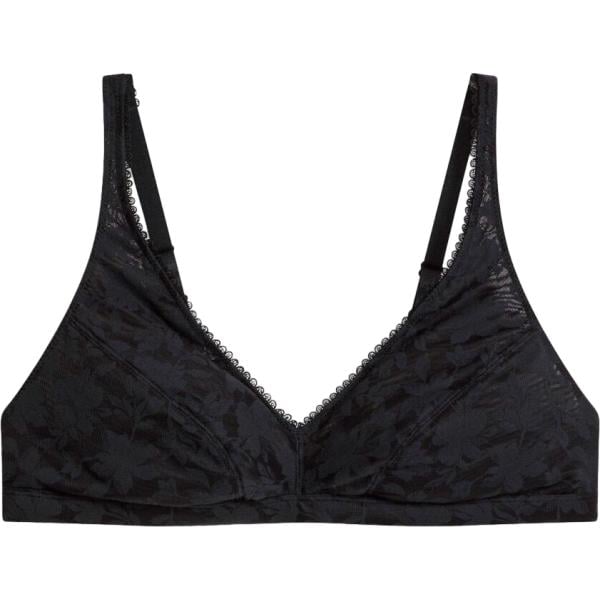 Bralette da donna in nero pece bonprix bonprix