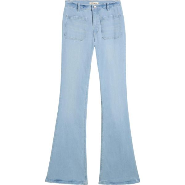 jeans bootcut bonprix blu