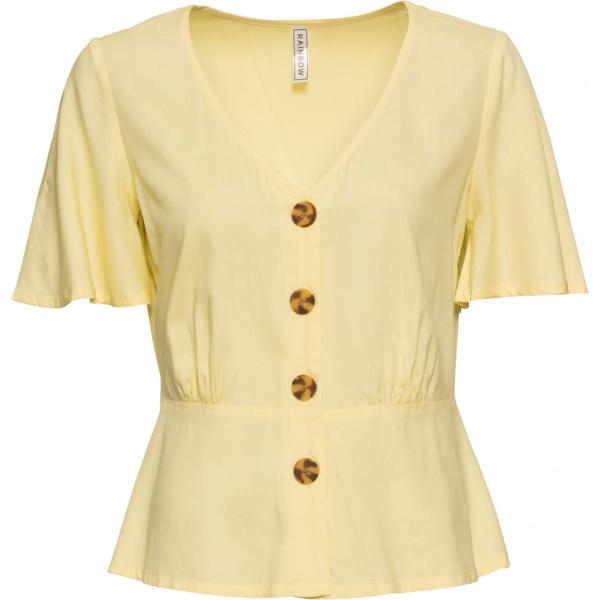 camicie a manica corta Rainbow giallo