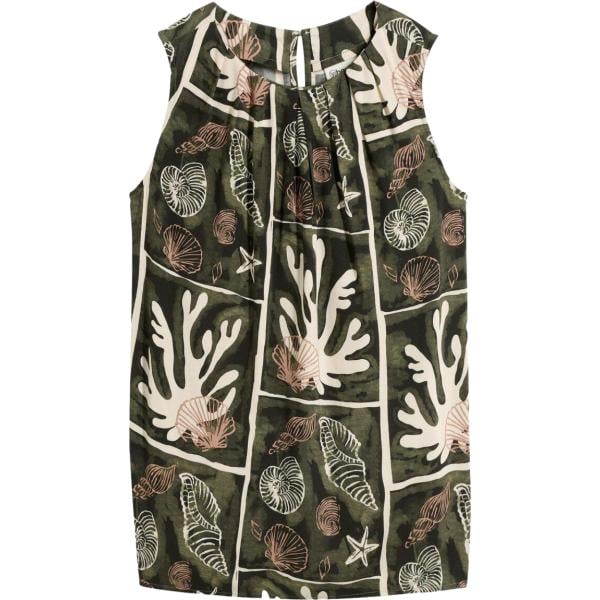 top bonprix verde