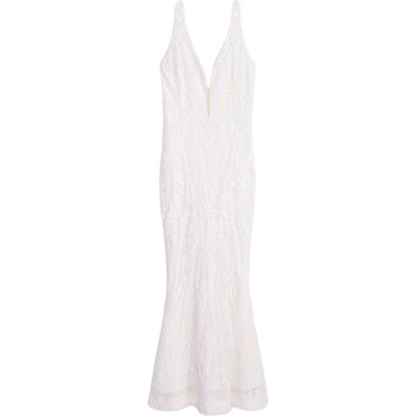 vestiti lunghi bonprix bianco