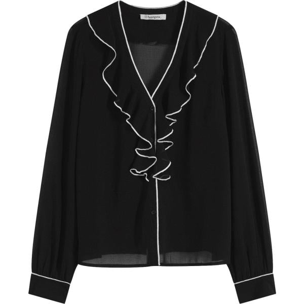 camicie bonprix nero