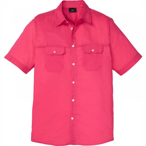 camicie a manica corta Bpc bonprix collection rosa