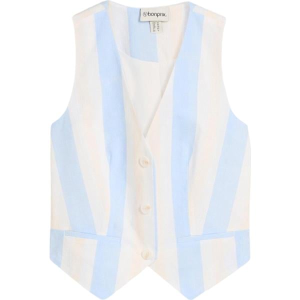 gilet bonprix bianco