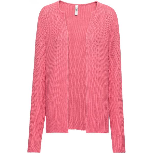 Cardigan collo aperto fucsia Rainbow viola