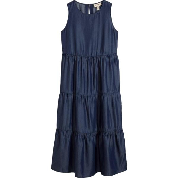 vestiti midi/longuette bonprix blu