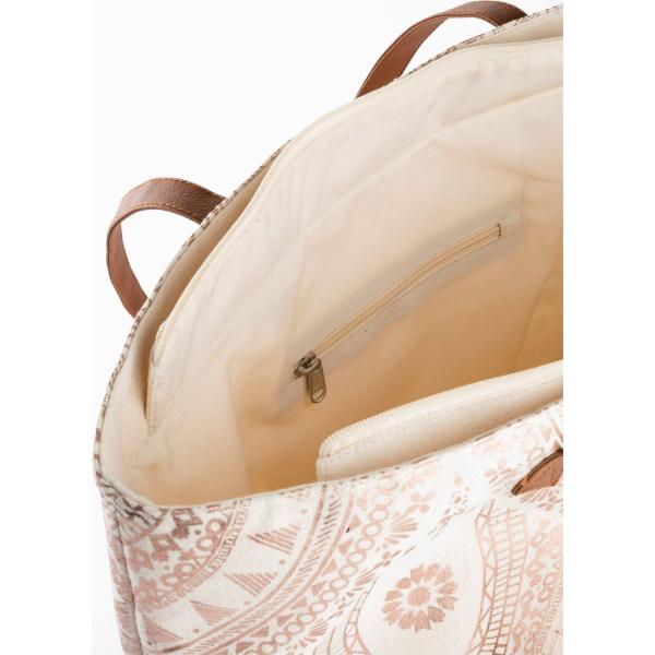 shopping bag bonprix giallo con stampe