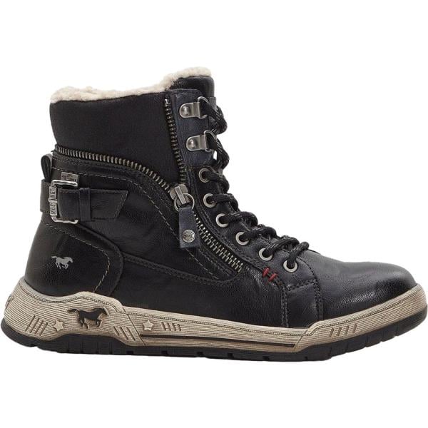 sneakers alte bonprix nero