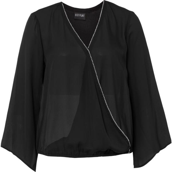 bluse Bodyflirt nero