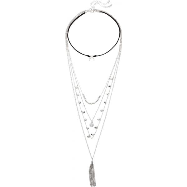 Collana argento Rainbow grigio