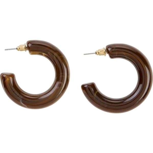 orecchini bonprix marrone