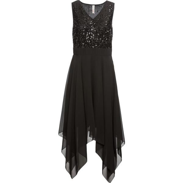 vestiti midi/longuette bonprix nero