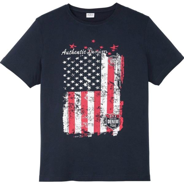 t-shirt bonprix blu