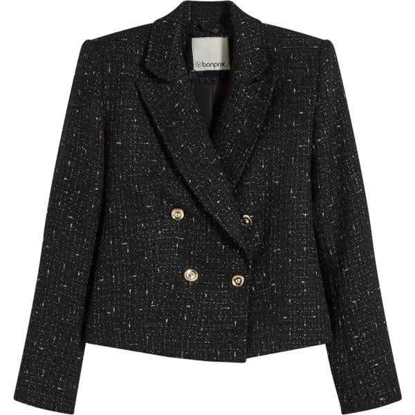 blazer bonprix nero