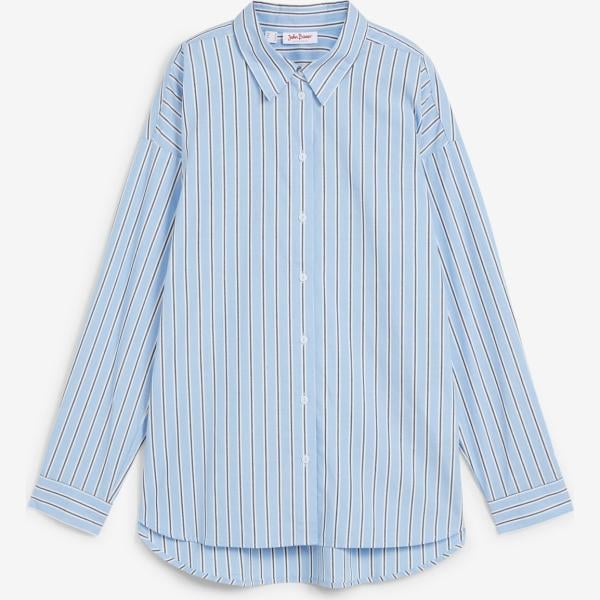camicie bonprix blu