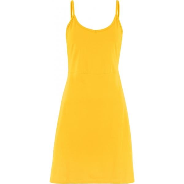 vestito corto bonprix giallo