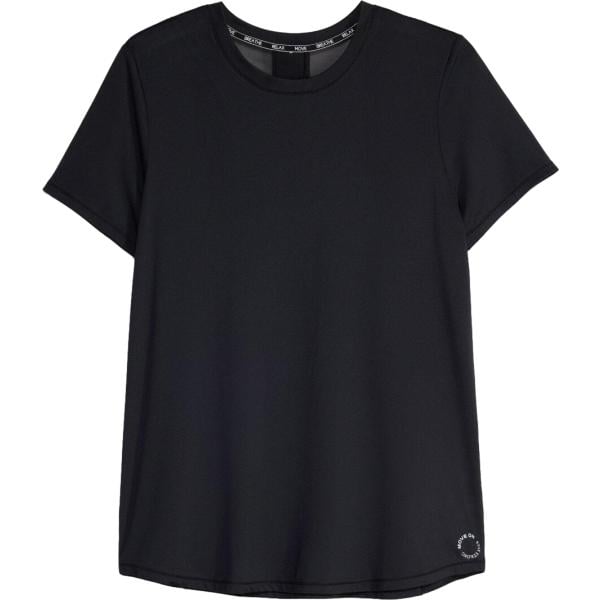 Top sportivo da donna in nero pece bonprix