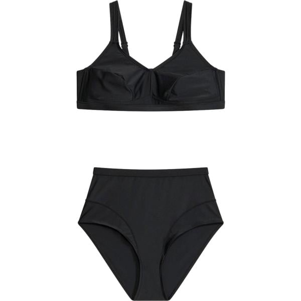 Bikini da donna in nero pece bonprix