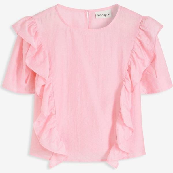 bluse bonprix rosa