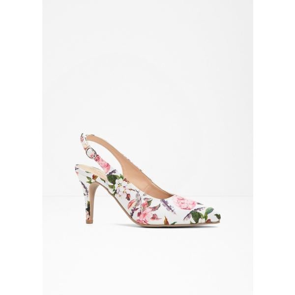 décolleté bonprix bianco a fiori