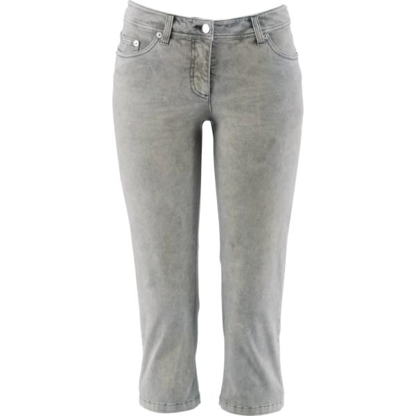 pantaloni capri Bpc bonprix collection grigio