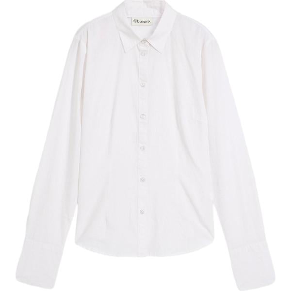 camicie bonprix bianco