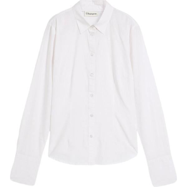 camicie bonprix bianco