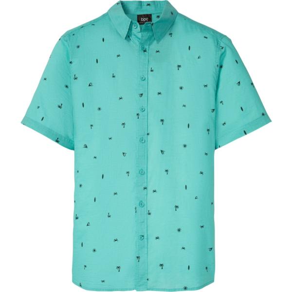 camicie a manica corta Bpc bonprix collection blu