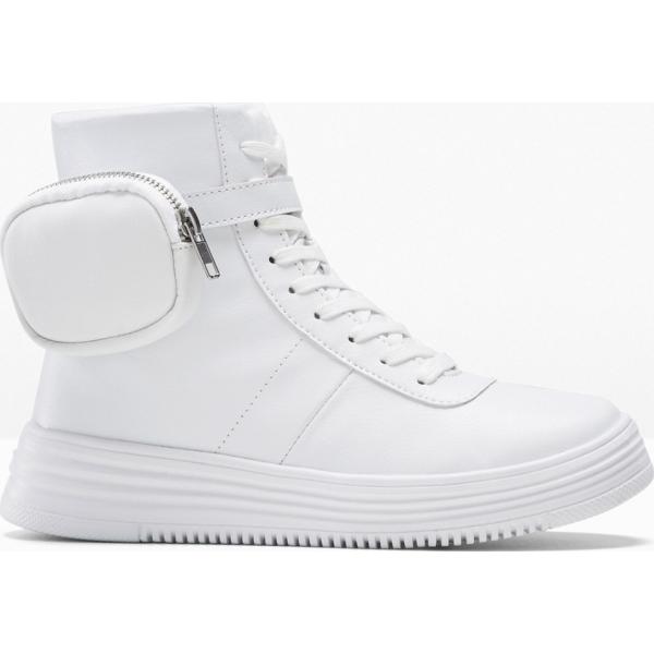 sneakers alte Rainbow bianco