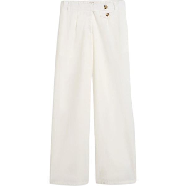 pantaloni bonprix bianco