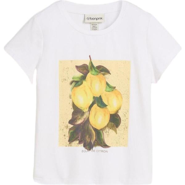 t-shirt bonprix bianco