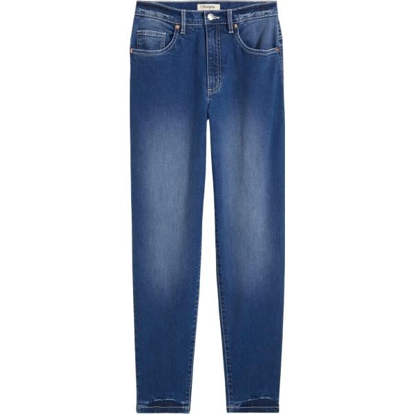jeans mom bonprix blu