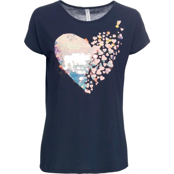 t-shirt bonprix blu