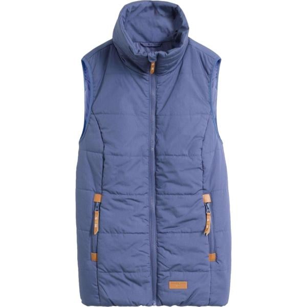Gilet da donna in blu medio collo alto bonprix bonprix