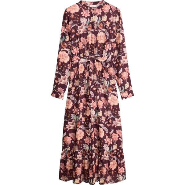 Vestito lungo da donna in marrone scuro lungo bonprix bonprix
